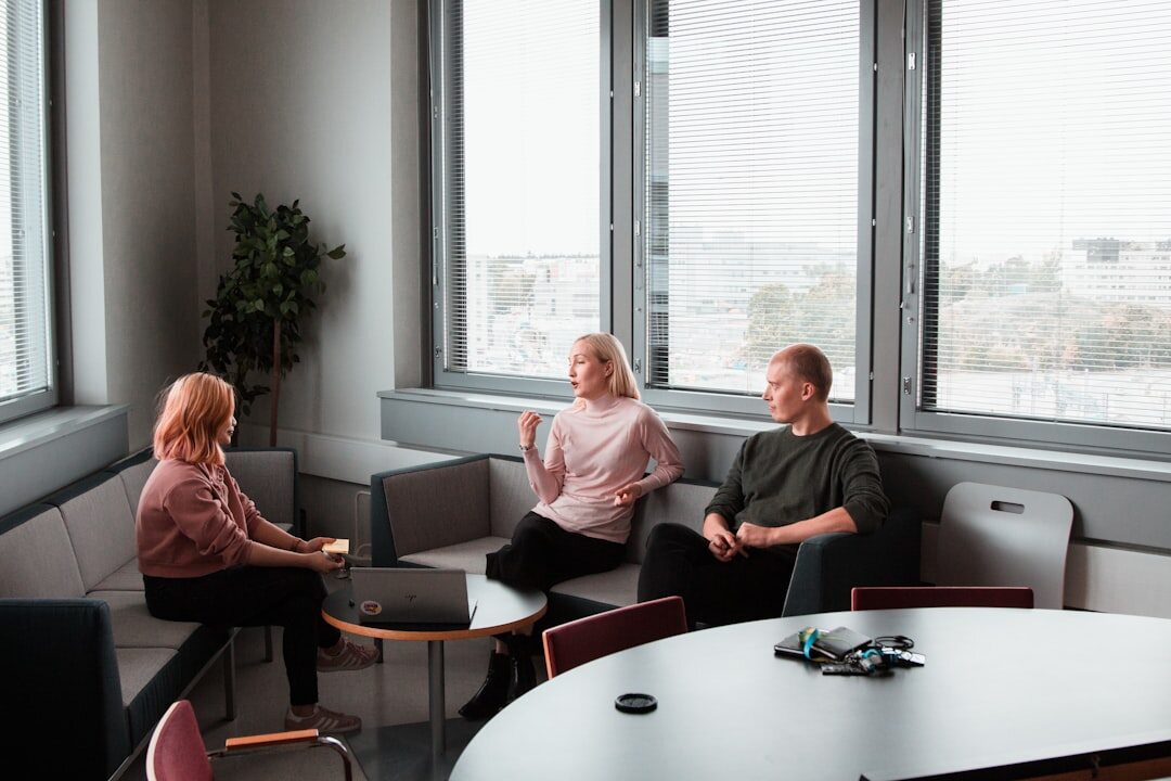 professional team meeting discussion